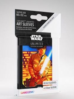 PROTÈGE-CARTES STAR WARS UNLIMITED - LUKE SKYWALKER (60CT)(SLEEVES)